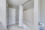 Lower level tub & shower